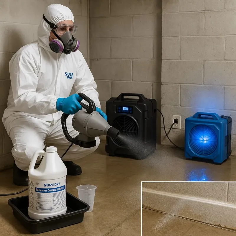 Sanitization and Odor Removal process in League City, TX
