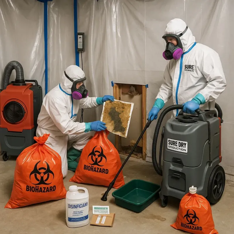 Contaminated Water Handling Protocols process in League City, TX